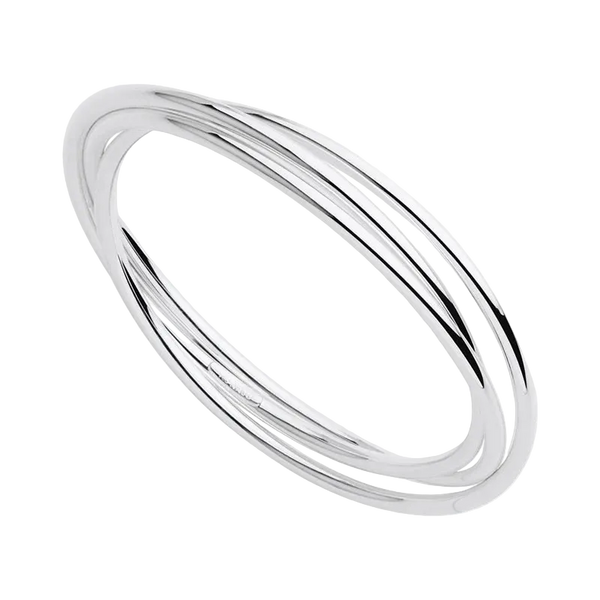 Najo - Cafe Bangle Silver 65mm