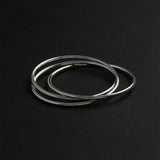 Najo - Cafe Bangle Silver 65mm