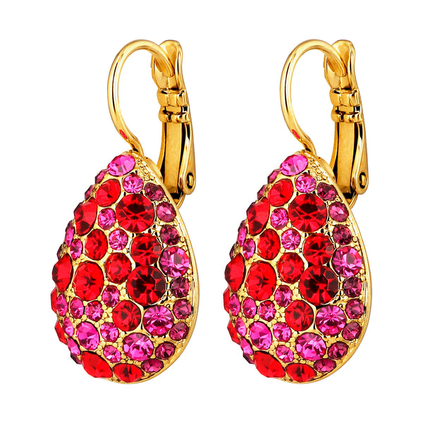 D/K & Co - Beta SG Red Mix Earrings