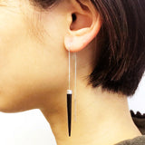 Nick Von K - Slipstream Earrings in Black