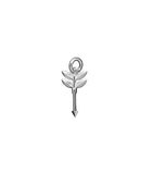 Karen Walker - Mini Feather Arrow Charm Silver