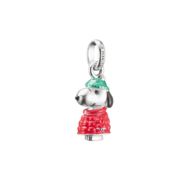 Thomas Sabo - Silver Charm Pendant Snoopy Winter Jacket Peanuts Connect