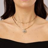 Dyrberg Kern - Colt Gold Pendant Necklace Golden