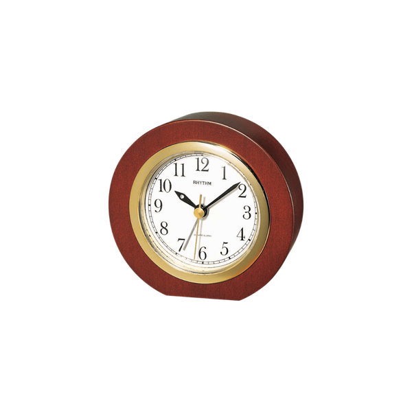 Rhythm - Alarm Clock Wooden Case