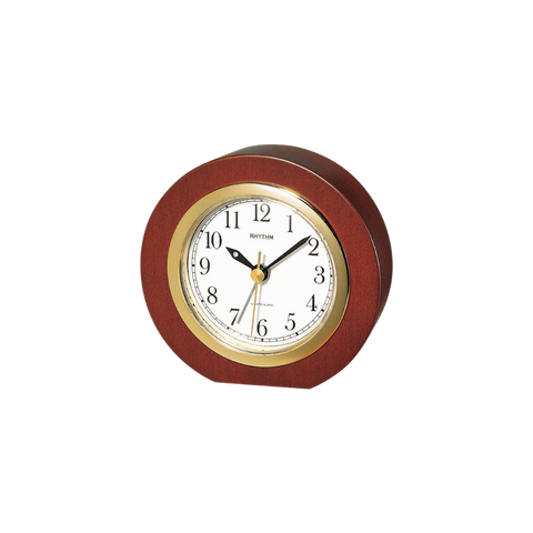 Rhythm - Alarm Clock Wooden Case