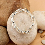 Brent Weatherall - Large Twisted Curb Bracelet Hollow