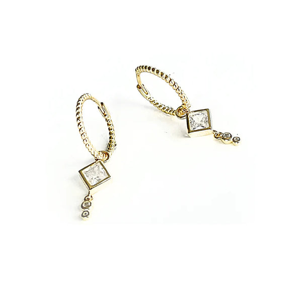 Lindi Kingi - Into The Light Celeste Earrings Gold