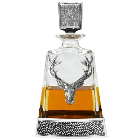 English Pewter Company - 600ml Regal Stag Medium Decanter