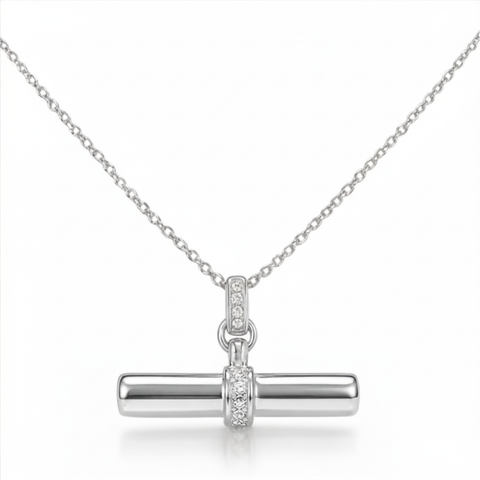 Georgini - Alchemy Andy Fob Pendant Silver