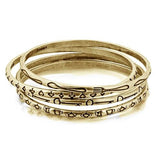 Disney Couture Kingdom - Yellow Gold Plated Wonderland Bangle Set