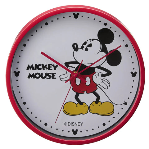 Disney - Mickey Mouse 30cm Wall Clock Red