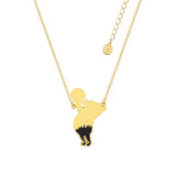 Disney Couture Kingdom - Yellow Gold Plated Winnie Eating Hunny