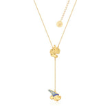Disney Couture Kingdom - Sorcerers Apprentice Mickey And Mop  Lariat Necklace