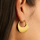 Najo - Cresence Hoop Earrings