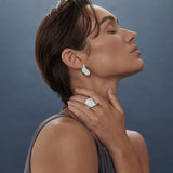 Najo - Circadian Leaf Earrings Silver