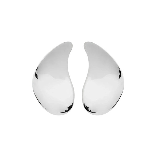 Najo - Circadian Leaf Earrings Silver