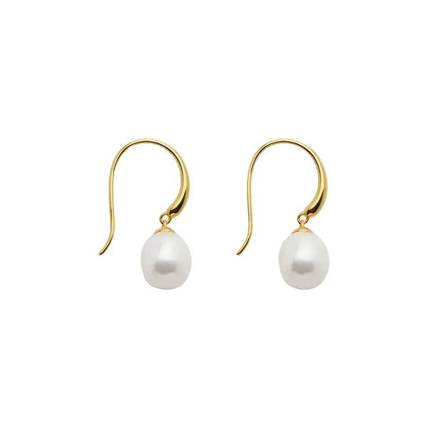 Najo - Ocean Glow Earrings Gold Plate