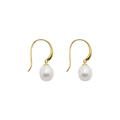 Najo - Ocean Glow Earrings Gold Plate