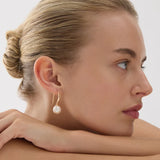 Najo - Ocean Glow Earrings Rose Gold Plated