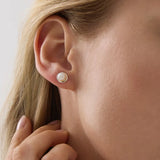 Najo - Moonbeam Studs Sterling Silver