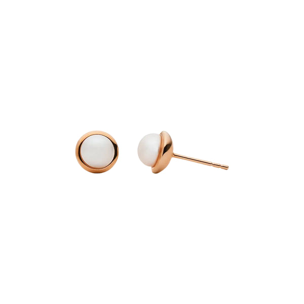 Najo - Moonbeam Studs Rose Gold Plate