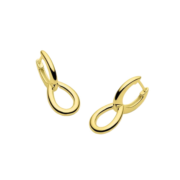 Najo - Astra Earrings Gold Plate