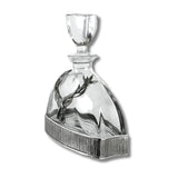 English Pewter Company - 570ml Majestic Stag Crystal & Pewter Decanter & Tumbler Set