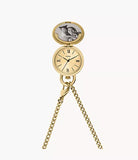 Fossil - Jacqueline Three-Hand Gold-Tone Watch Locket