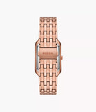 Fossil - Raquel Three-Hand Day Date Rose Gold Tone Watch