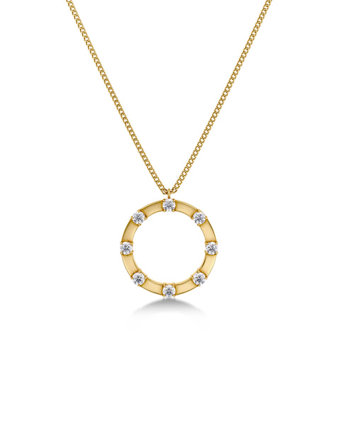 Edblad - Celeste Necklace Large Gold Plate