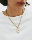 Edblad - Crystalite Necklace Large Gold Plate