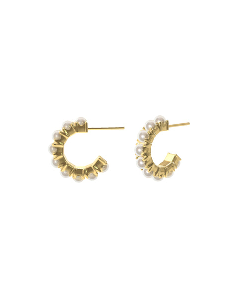 Edblad - Lilo Hoops Small Gold