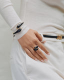 Edblad - Lovebirds Bangle Black/Gold