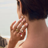 Edblad - Pacific Earrings Large Gold