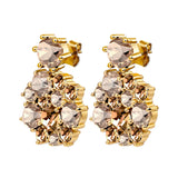 Dyrberg Kern - Freesia Gold Earrings Golden