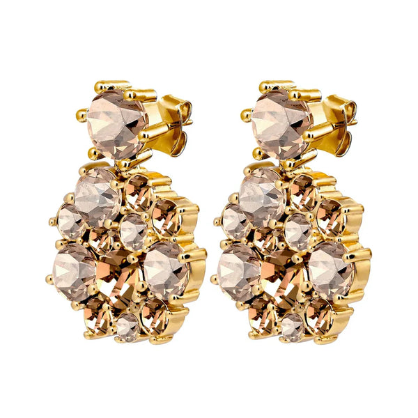 Dyrberg Kern - Freesia Gold Earrings Golden