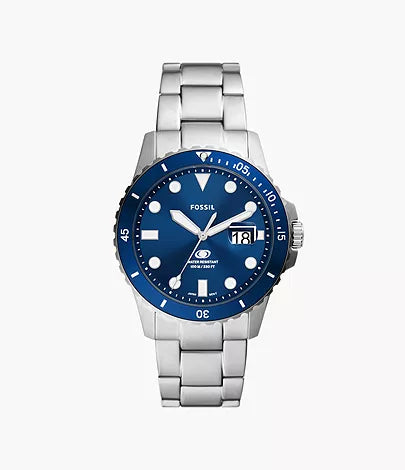 Fossil - Blue Dive Three-Hand