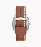 Fossil - Machine Chronograph Brown Leather Watch