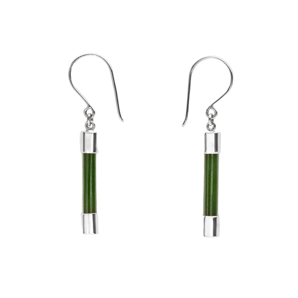 Nick Von K - Pounamu Fob Earrings