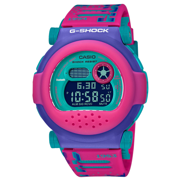 Casio - Retro Vibes Pink/Blue Case Watch