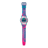 Casio - Retro Vibes Pink/Blue Case Watch