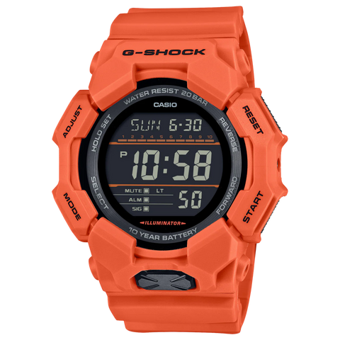 Casio - G-Shock Rugged Digital Orange