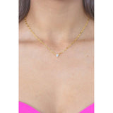 Georgini - Sweetheart Heart Chain Necklace - Gold Plate