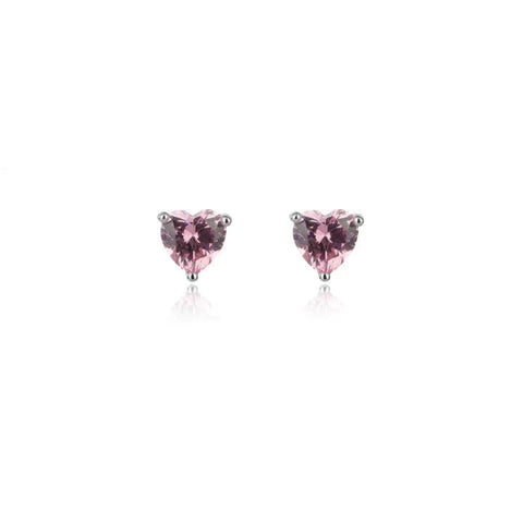 Georgini - Sweetheart Heart Studs - Silver