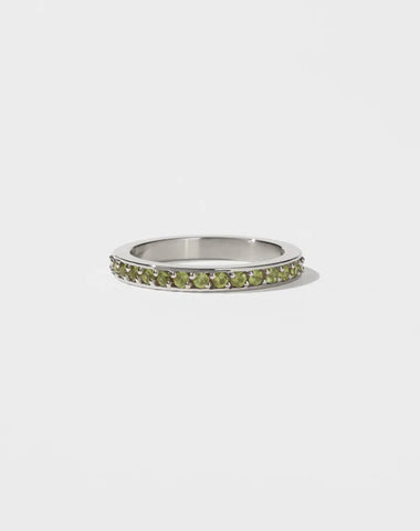 Meadowlark - Glow Eternity Band Peridot