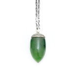 Nick Von K - Acorn Green Stone Pendant