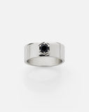 Meadowlark - Hex Stone Band Silver Midnight Sapphire