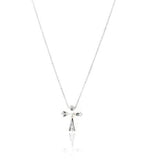 Georgini - Oceans Freshwater Pearl Cross Silver