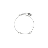 Diamonds by Georgini - Five Natural Diamond Circle Bracelet Silver