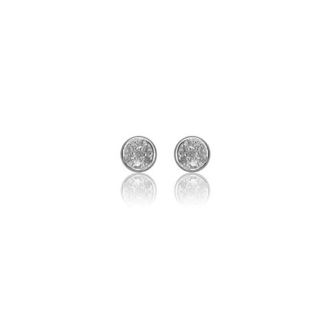 Diamonds by Georgini - Fourteen Natural Diamond Dotti Earrings Silver